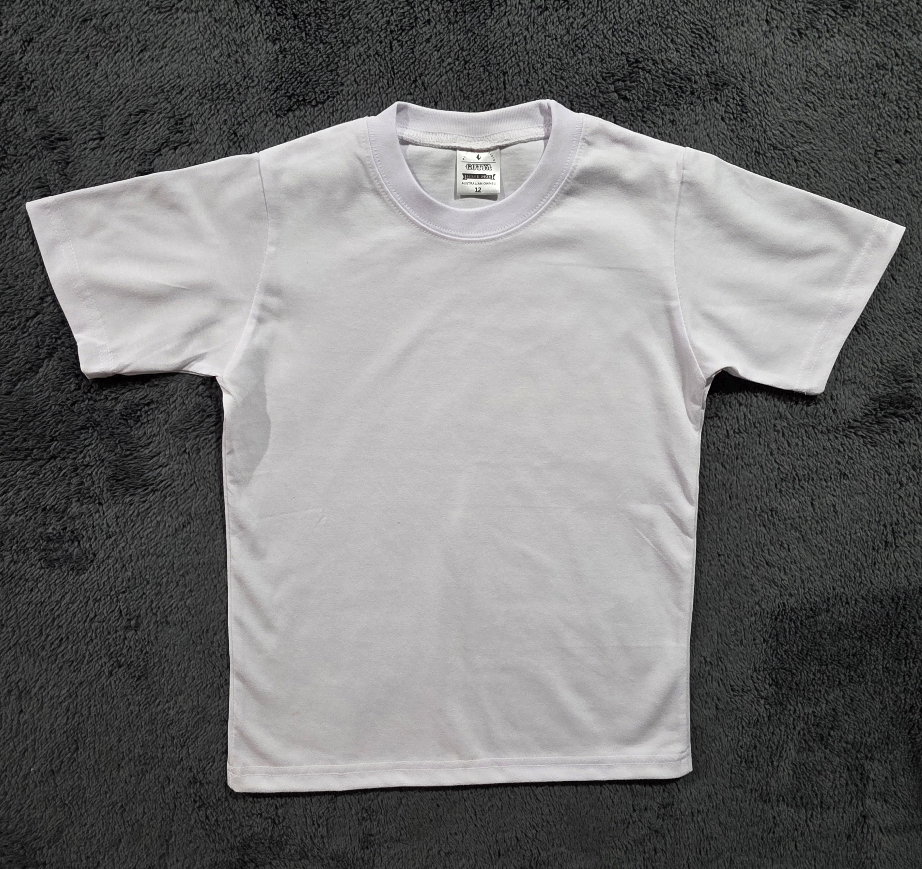 Kids Blank Combed Cotton T-Shirt | 220GSM | Multiple Colours
