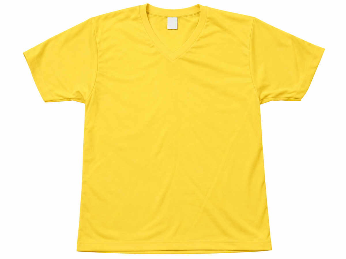 V-Neck T-Shirt Blank – Polycotton | Multiple Colours