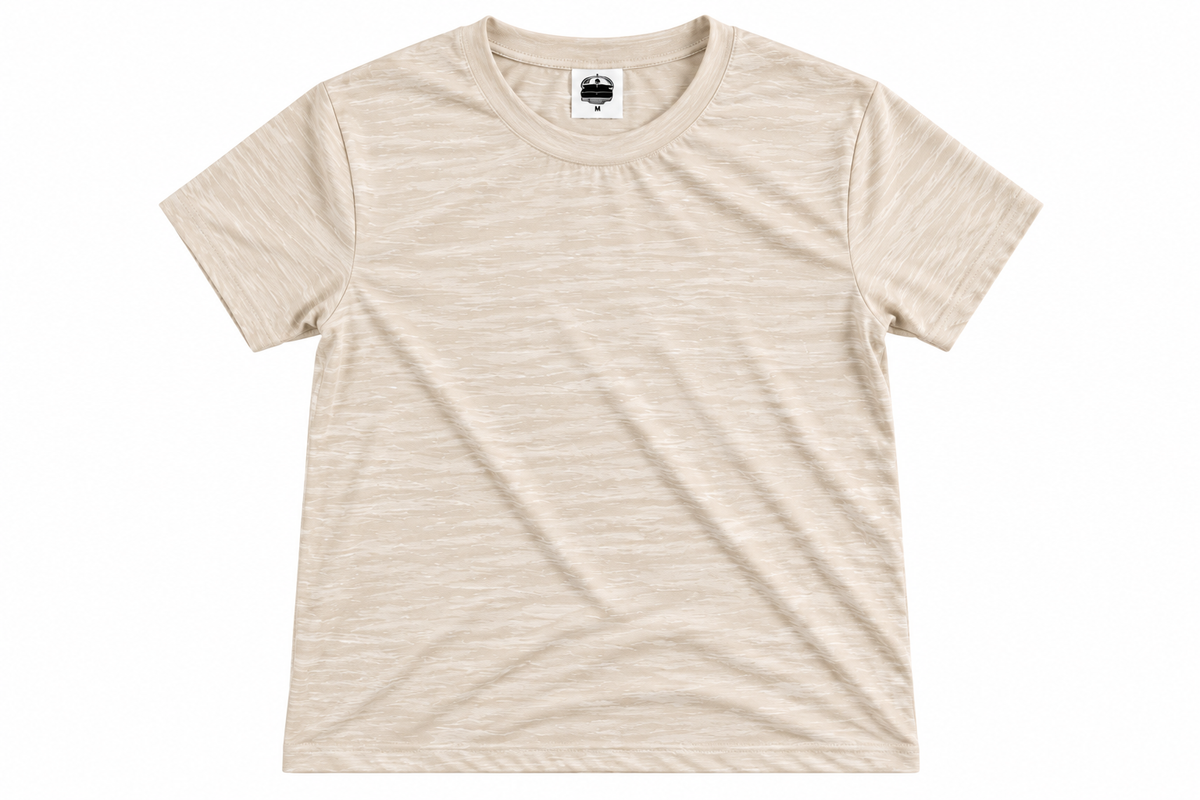 Linen Cotton T-Shirt Blank – Lightweight & Breathable