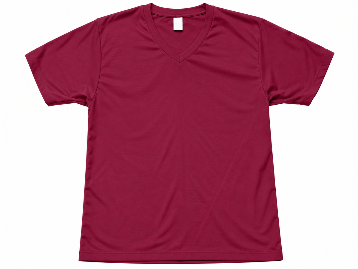 V-Neck T-Shirt – Polycotton | Custom Print | Multiple Colours
