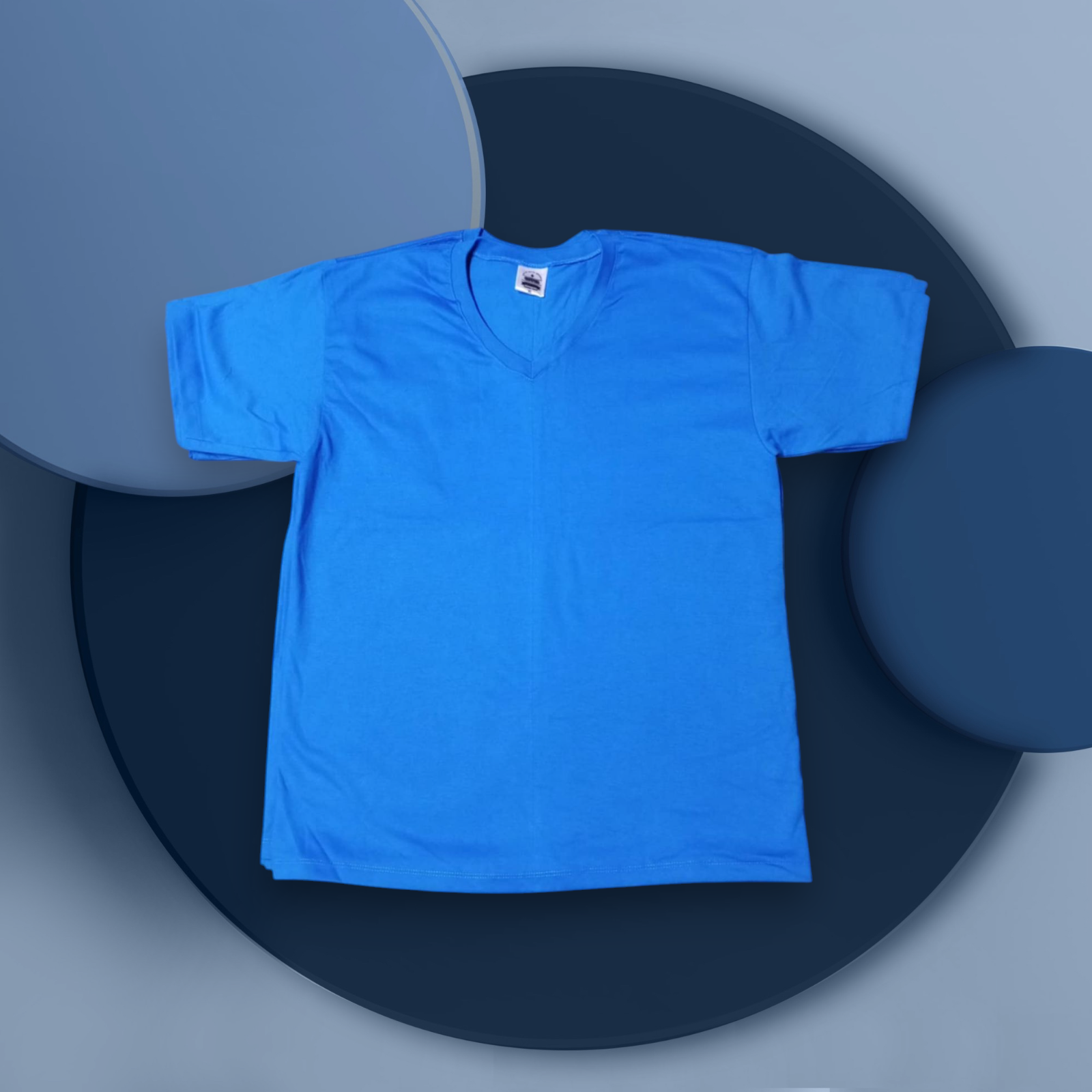 V-Neck T-Shirt – Polycotton | Custom Print | Multiple Colours