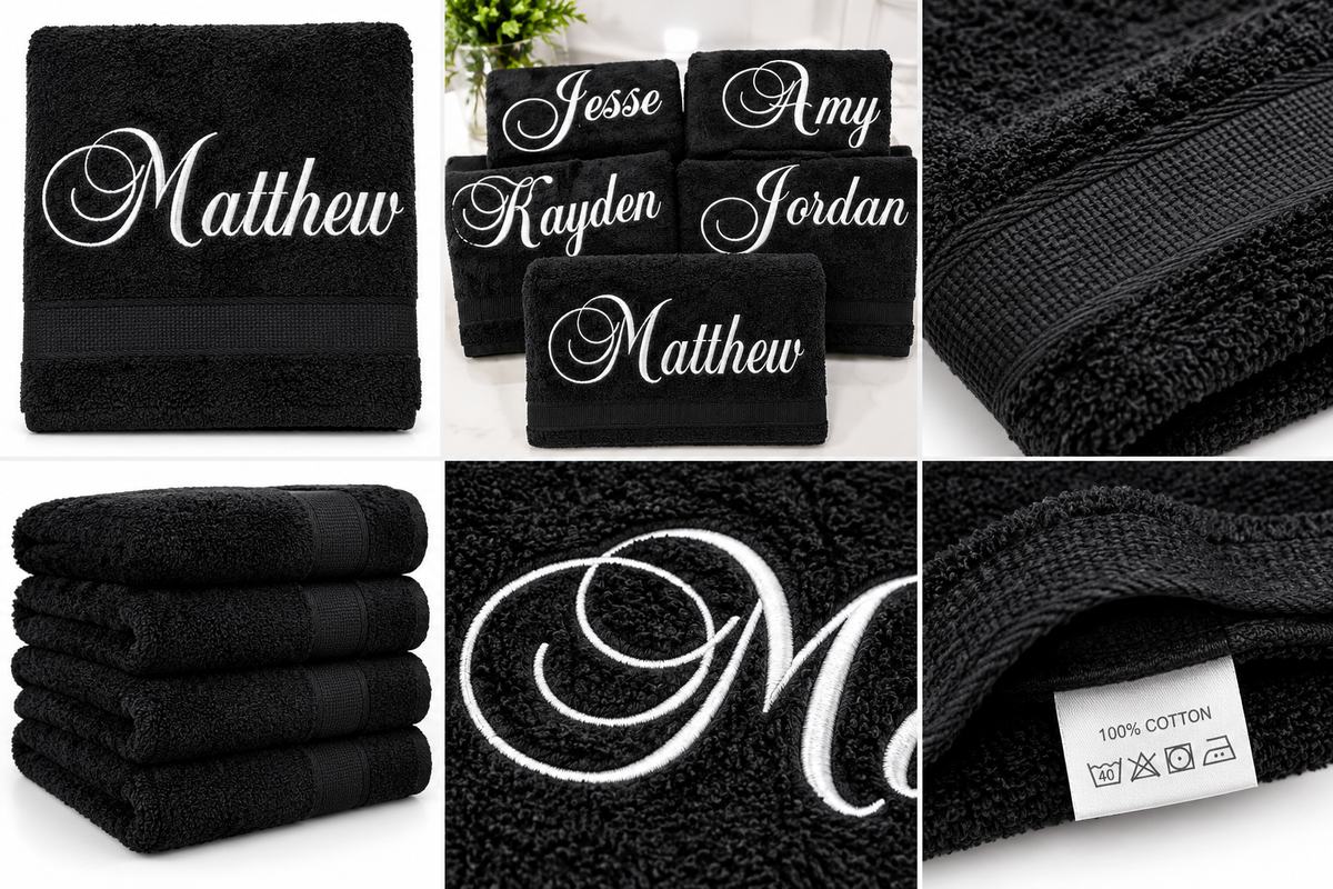 Monogrammed Towels – Embroidery