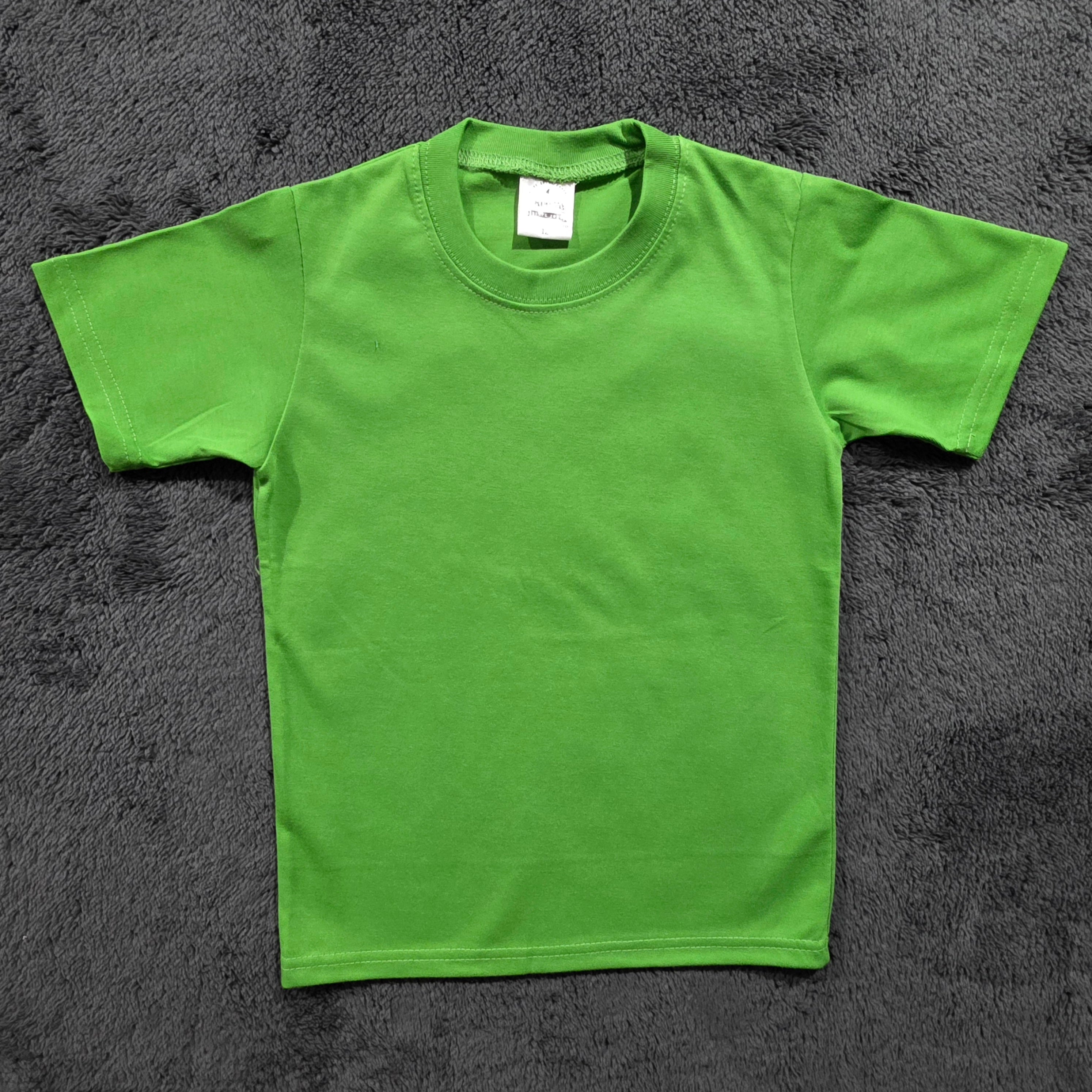 Kids Blank Combed Cotton T-Shirt | 220GSM | Multiple Colours