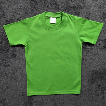 Kids Blank Combed Cotton T-Shirt | 220GSM | Multiple Colours