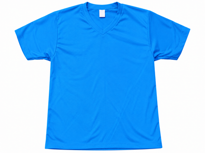 V-Neck T-Shirt – Polycotton | Custom Print | Multiple Colours