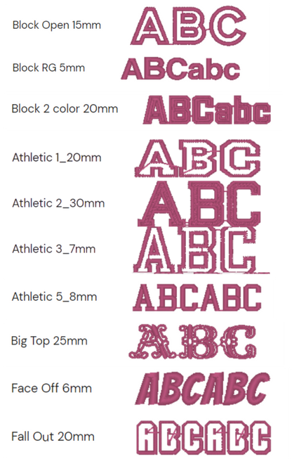 Personalised Monogram Embroidery – Towels, Tea Towels, Bags & More