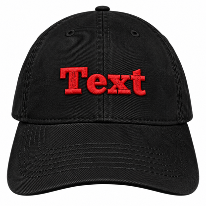 Embroidery – Cap (Cap Included)