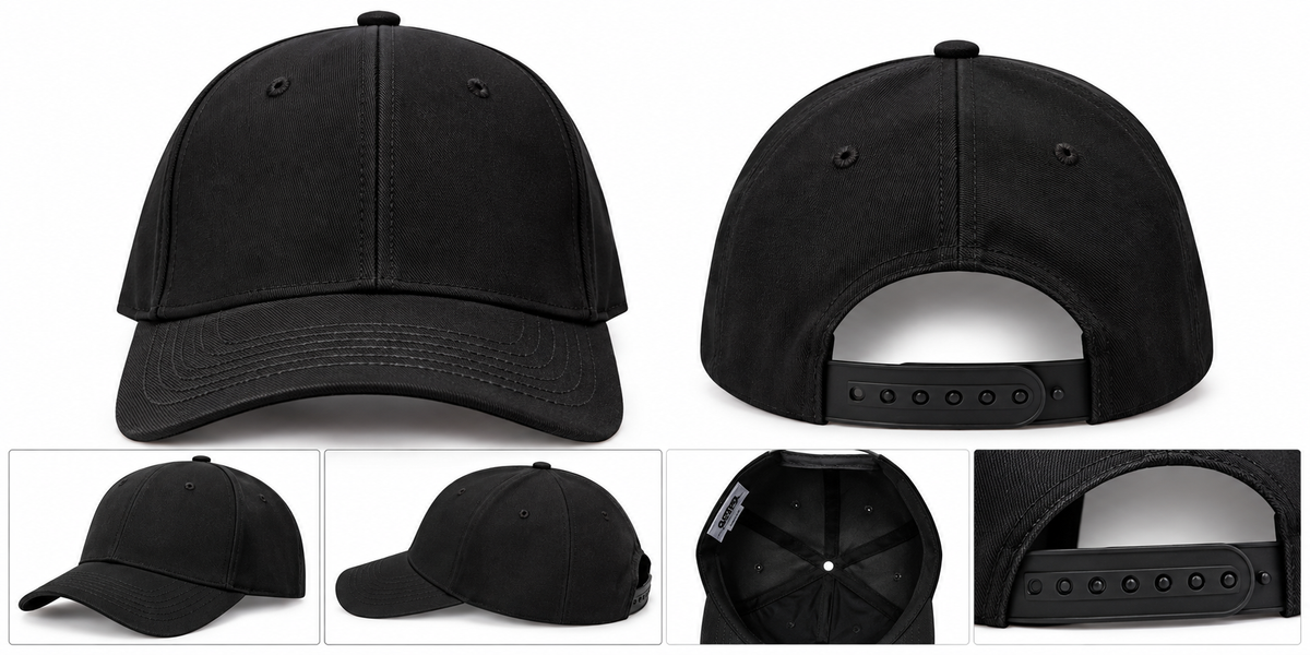 Blank Caps – Cotton, Twill & Polyester | Multiple Colours