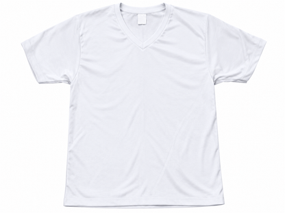 V-Neck T-Shirt – Polycotton | Custom Print | Multiple Colours