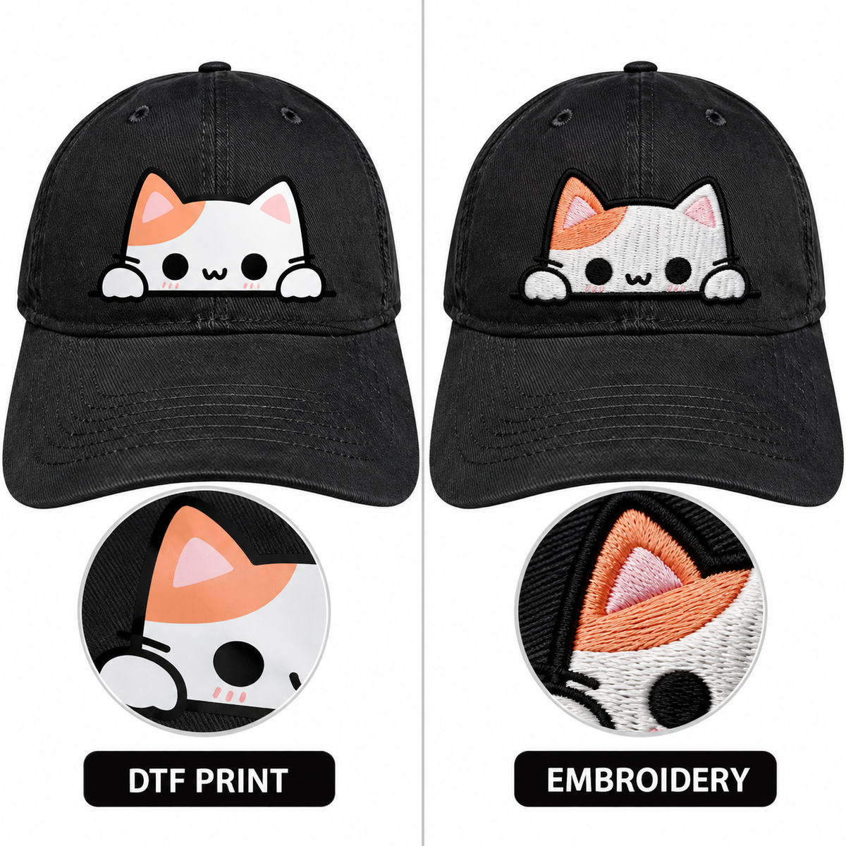 Custom Caps – Flat Brim, Trucker & Baseball | Personalised