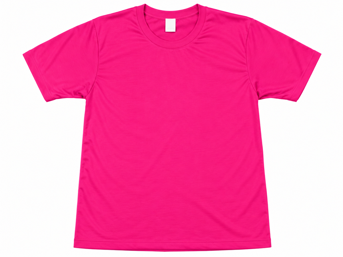 Round Neck T-Shirt – Polycotton | Custom Print | Multiple Colours