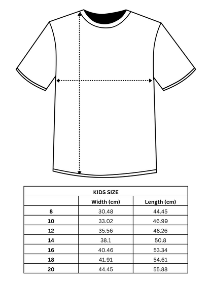 Kids Blank Combed Cotton T-Shirt | 220GSM | Multiple Colours