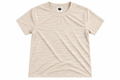 Linen Cotton T-Shirt Blank – Lightweight & Breathable
