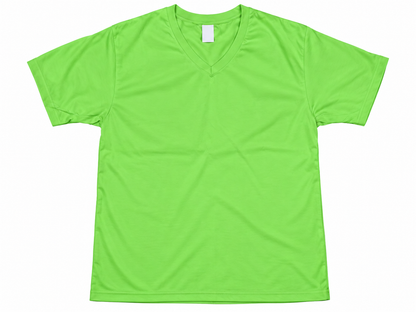 V-Neck T-Shirt – Polycotton | Custom Print | Multiple Colours