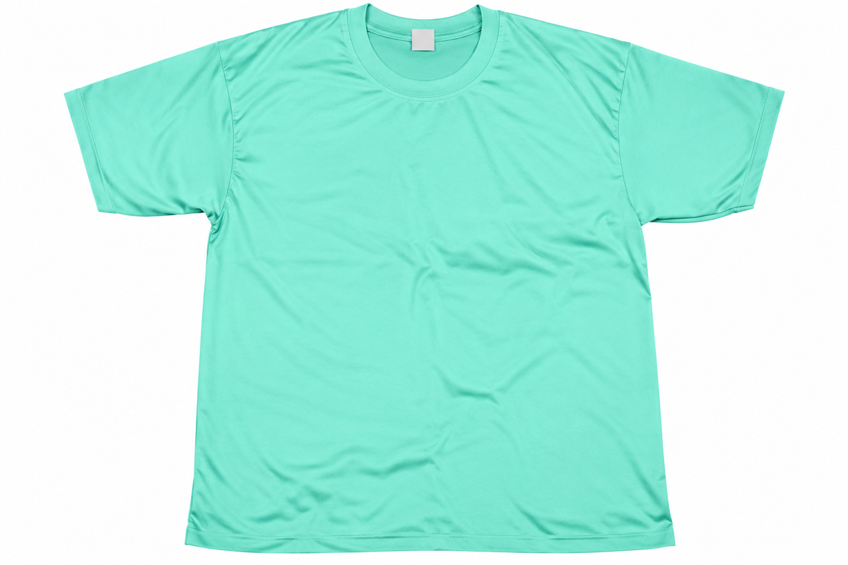 Round Neck T-Shirt Blank – Polycotton | Multiple Colours