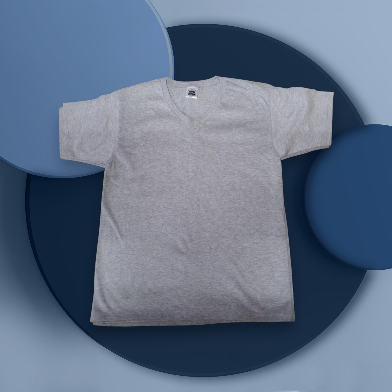 V-Neck T-Shirt – Polycotton | Custom Print | Multiple Colours