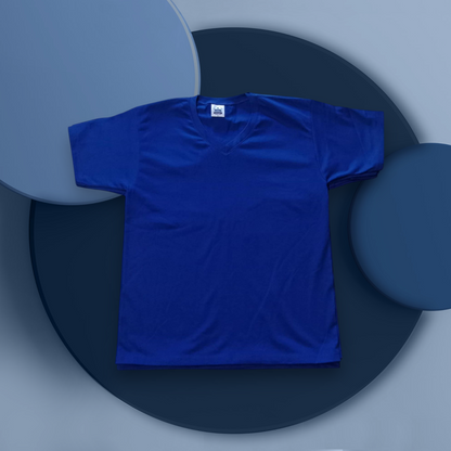 V-Neck T-Shirt – Polycotton | Custom Print | Multiple Colours