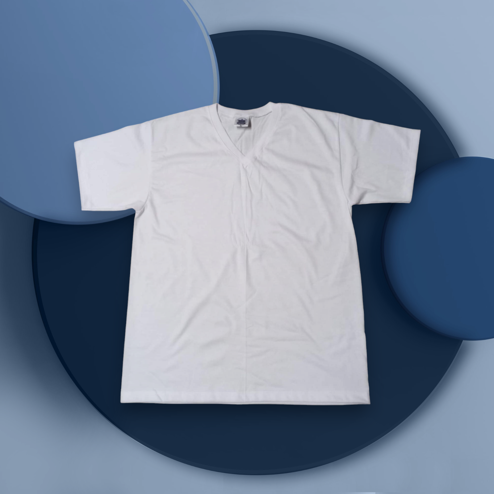 V-Neck T-Shirt – Polycotton | Custom Print | Multiple Colours