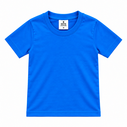 Toddler & Kids Blank Combed Cotton T-Shirt | 220GSM | Multiple Colours