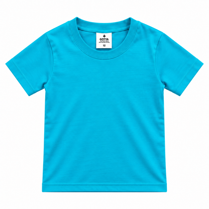 Toddler & Kids Blank Combed Cotton T-Shirt | 220GSM | Multiple Colours